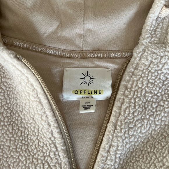 Aerie Sherpa Zip-Up - Picture 4 of 4